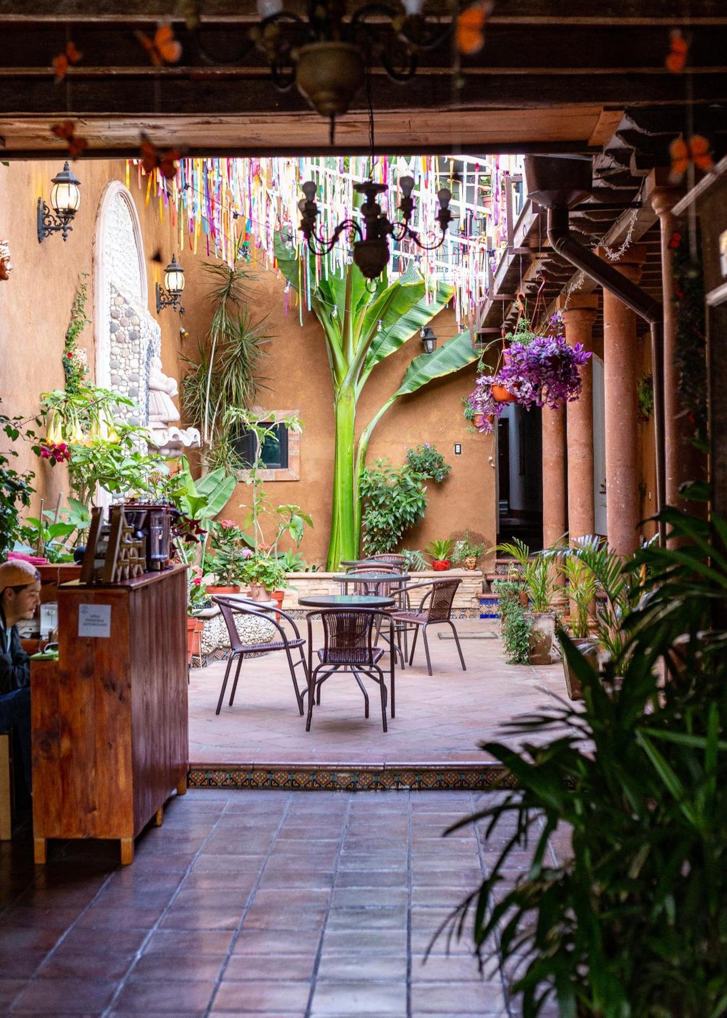 Posada El Palomar Pátzcuaro Buitenkant foto
